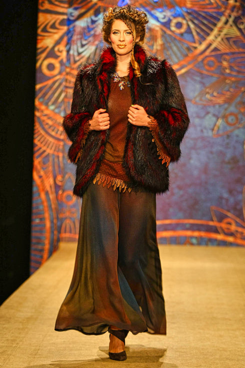 Pantalon fusta din jerse PB-101